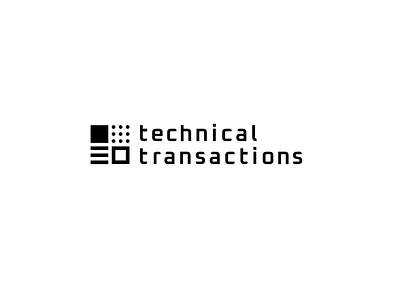 Logotype for technical transactions magazine branding logo logodesign logotype logotypes science technical