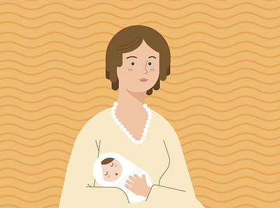 Darwin baby aftereffects animación animation darwin design flat illustration illustrator moview