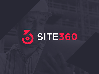 Site360 Logo 360 app branding colours communication construction logo notifications palette safety