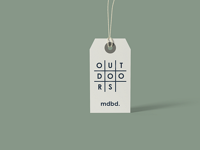 mdbd outdoor goods tag