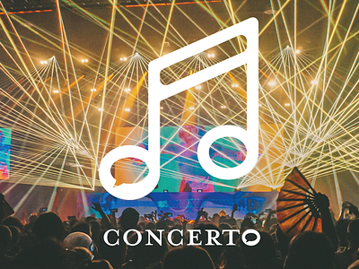 Concerto logo design design graphic logo