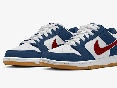 Nike SB Dunk Boston Red Sox boston boston red sox concept graphic design nike nike sb photoshop product design shoes sneakers