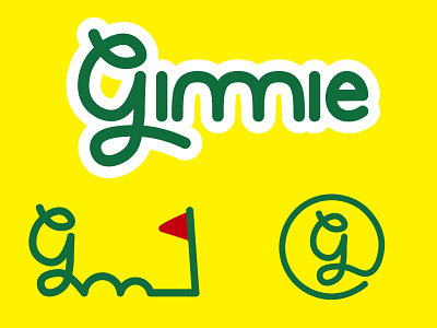 Gimmie Logos branding concept design golf icon illustration logo