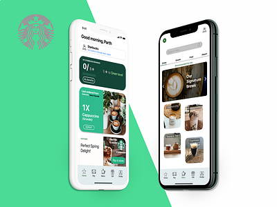 Starbucks App Redesign