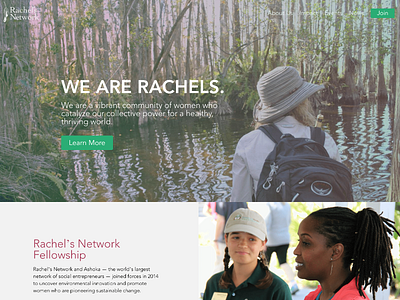 Rachel's Network design modern web design modern website modern website design seo sketch 3 ui ux web design wordpress
