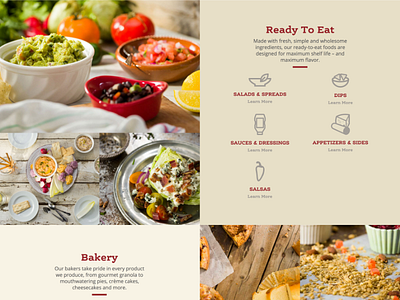 Duke Foods Layout Design design modern web design modern website seo sketch 3 start up website startup ui ux web design wordpress wordpress website
