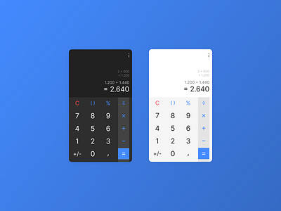 Daily UI 004 - Calculator