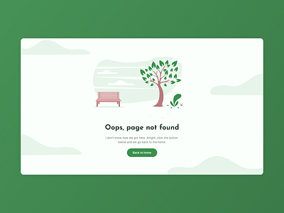 Daily UI 008 - 404 Page