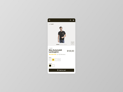 Daily UI 012 - E-Commerce Shop