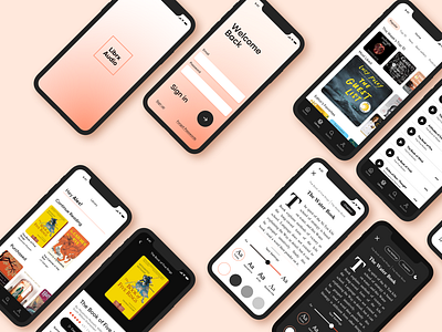 Audiobook app concept