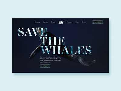Save the whales concept #1