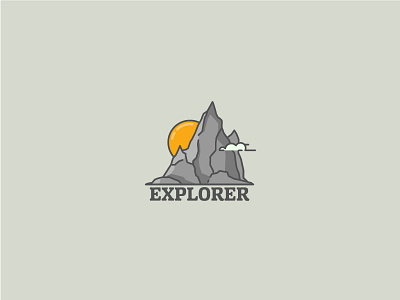 Explorer cloud explorer mountains sun