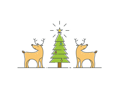 Christmas Illust By Igor Varenov On Dribbble