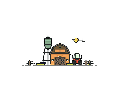 Farm by Igor Varenov on Dribbble