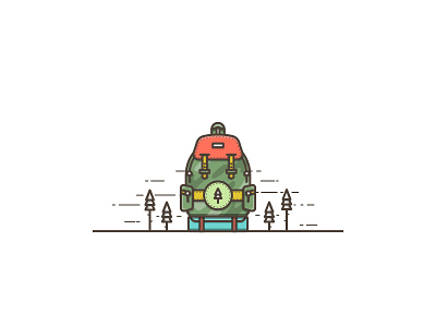 Backpack icon