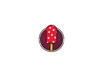 Ice cream...02 candy fruit ice cream icon line art