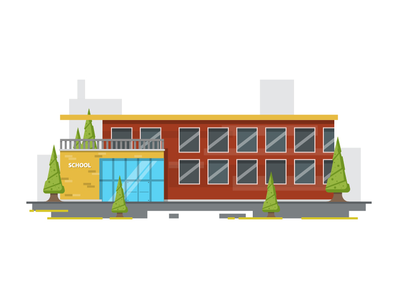 School by Igor Varenov on Dribbble