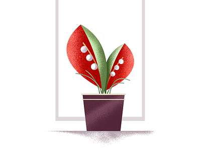 Flower flat flower icon illustration texture