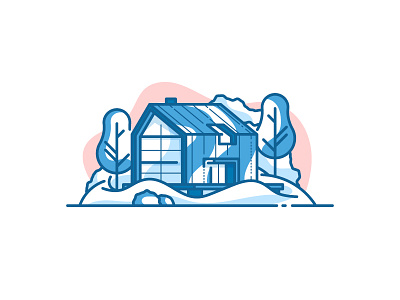 Little Architecture #40 architecture forest house icon illustration littlearchitecture tree