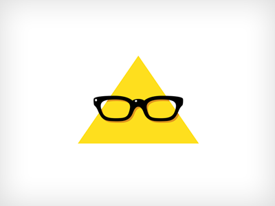 Screen Shot 2011 08 06 At 9.51.28 Pm black glasses logo triangle yellow