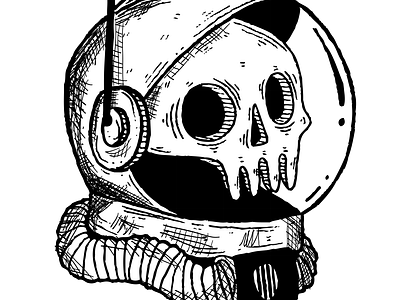 Space Skull Astronaut