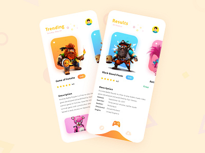 Game Store App Design