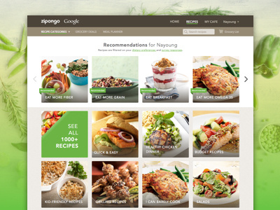 Zipongo recipe categories categories food recipe