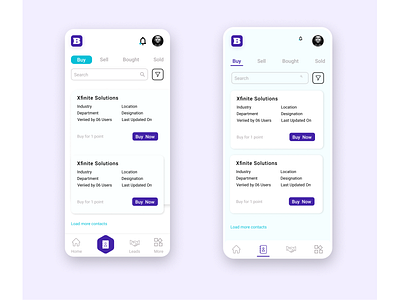 Business Platform design ui