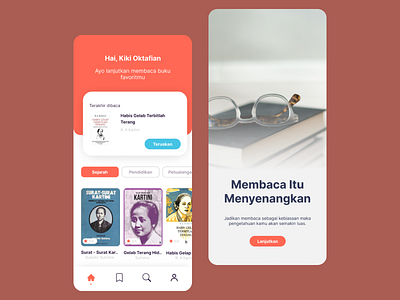 Book UI app