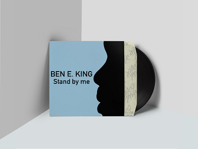 Ben E. King album cover design flat graphic design illustration illustrator minimal music