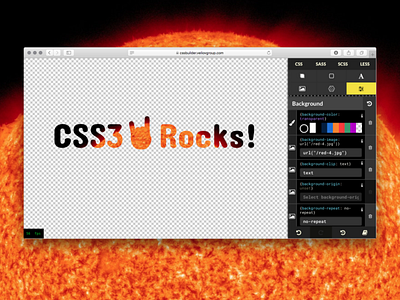 CSS3 Rocks 🤘 css design developer tools font typography web