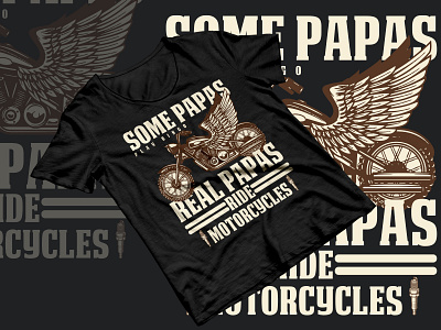 Awesome Motorcycle T-Shirt Design