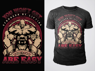 Premium Vector  Gym t shirt design, men's graphic gym t-shirts