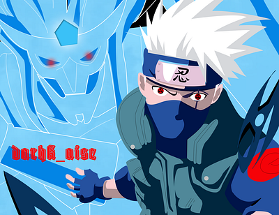 Kakashi animation anime cartoon cartoon character cartoon illustration design illustration