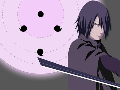 Sasuke animation anime cartoon cartoon character cartoon illustration character design design illustration