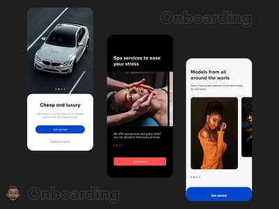 Different onboarding screens design different minimal onboarding onboarding screen