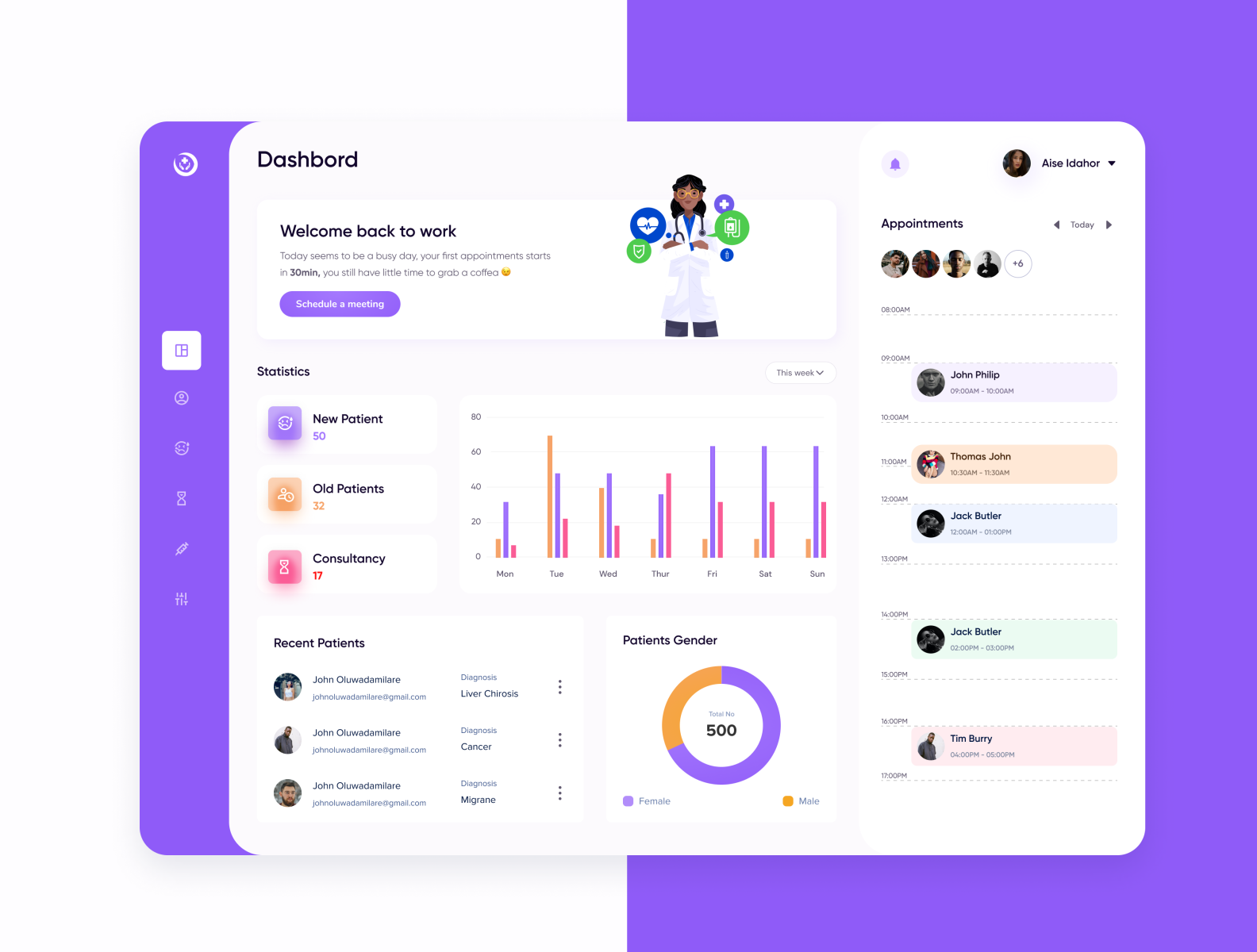 Medie Webapp by Aise Idahor on Dribbble