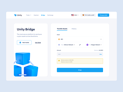 Crypto Bridge asset blockchain bridge crypto dashboard web3