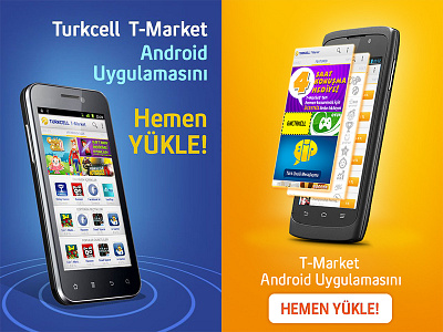 Turkcell T-Market design flat iilüstration mobile ui ui design ux ux design uı web web design