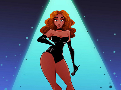 beyonce animation art beyonce cartoon cartoon comic character creation character design characterdesignchallenge design draw drawing game game characters illustration toon