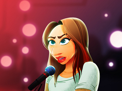LADY GAGA (Shallow) a star is born animation art background cartoon cartoon comic character creation character design characterdesignchallenge design draw drawing game game characters illustration lady gaga oscar shallow toon