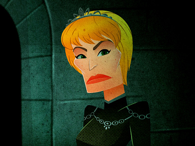 Cersei Lannister animation art background background art background design cartoon cartoon comic cercei character creation character design characterdesignchallenge design draw drawing game game characters game of thrones illustration lannester toon