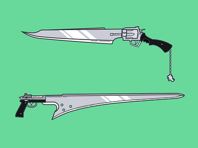 FFVIII Gunblades fantasy final gaming gunblade gunblades hyperion sword