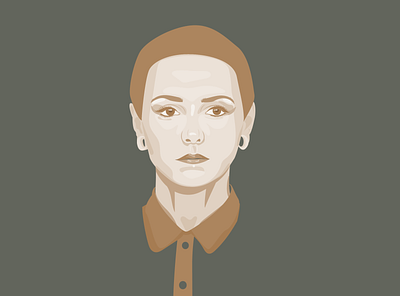 Portrait adobe illustrator art illustration portrait vector
