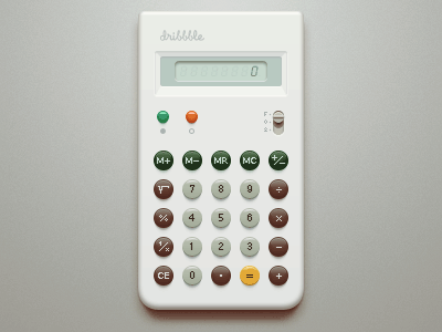 [GIF] Calculator animation braun button calculator celegorm china clean dribbble gif icon keyboard keypad light motion number pure switch ui white