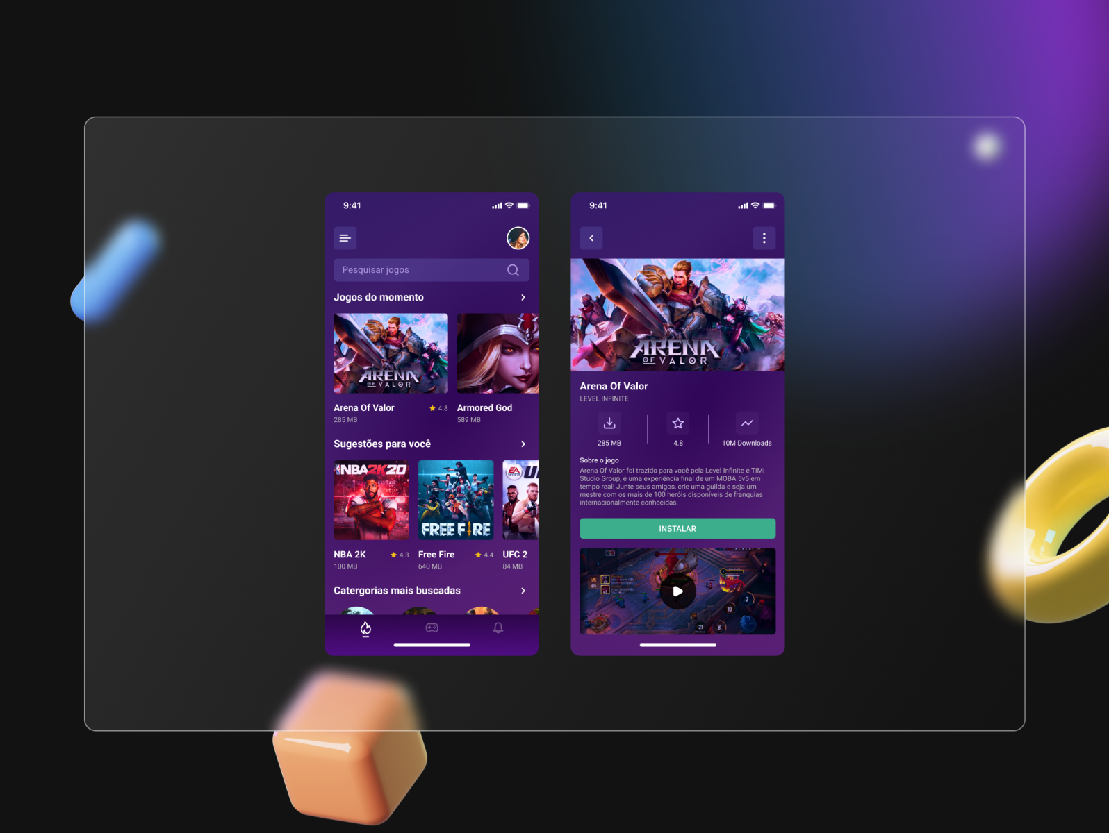 Game Store App by Jack Oliveira on Dribbble
