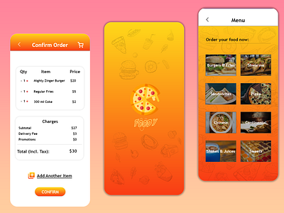 Classic Food Delivery App Design app design ios ui ui ux design ui design ui kit ui ux userinterface ux