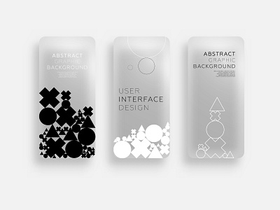 Mobile app vector backgrounds