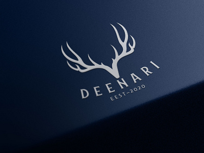 LOGO DESIGN for DEENARI deer logo design vintage logo