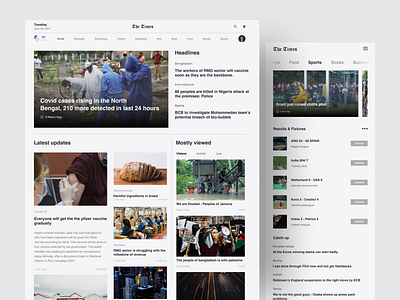 Landing page exploration on a News Portal bestlandingpage bestshot design landingpage landingpagedesign logo minimaldesign moderndesign newsportal newswebsite ui ui ux ui design uidesign uiux userexperience userinterface ux webdesign